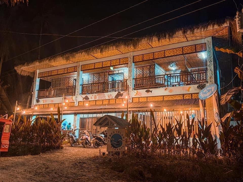 Tres Islas Hostel General Luna  Eksteriør bilde